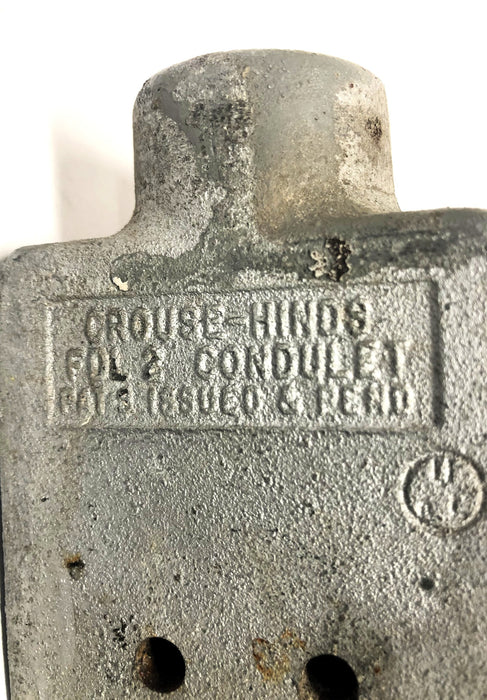 Crouse-Hinds Condulet FDL2 USED