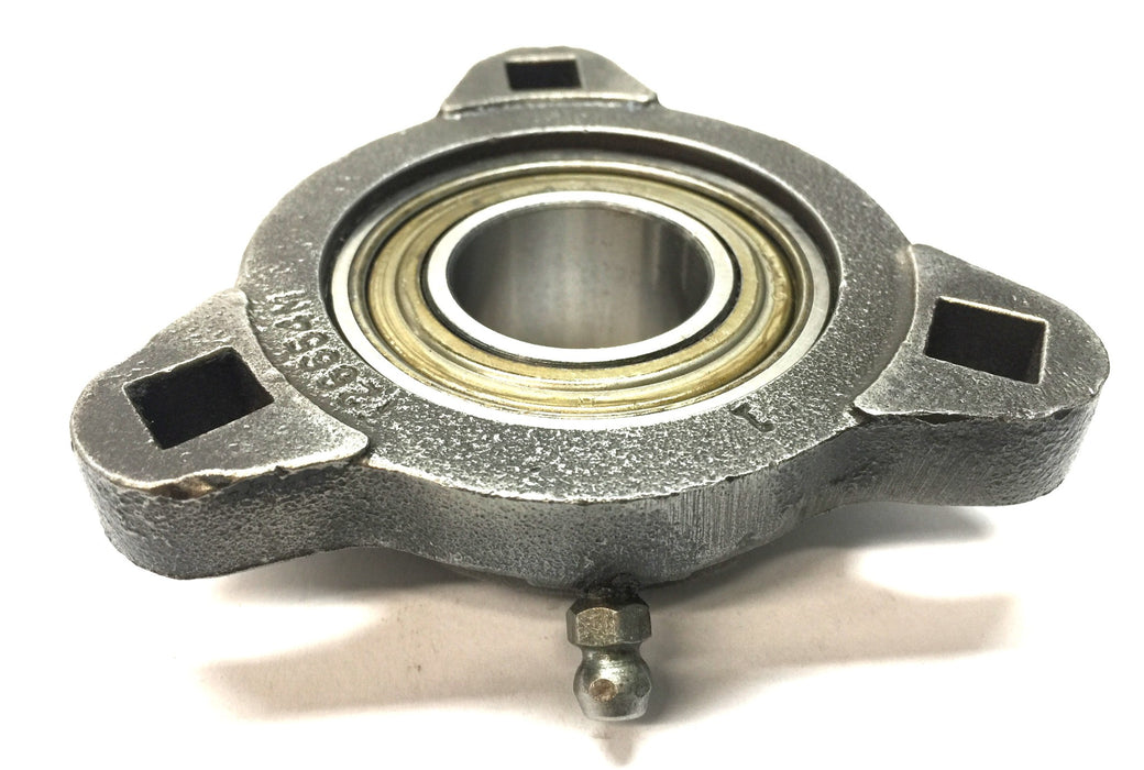 Fafnir Flanged 3-Bolt Bearing Unit w/Zerk Fitting T26654M (RA100) (No Box) NOS