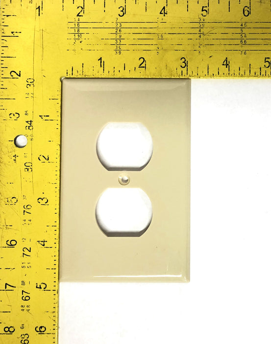 Orbit 25 Piece Case 1-Gang Mid-size Duplex Receptacle Wallplate 0PM8-I NOS