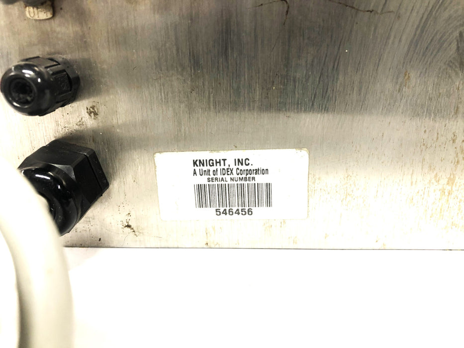 Knight Industries Concentration Control Peristaltic Metering Pump 546456 USED