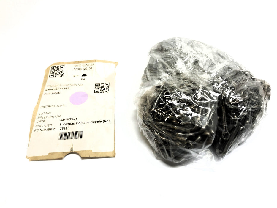 Suburban Bolt 3/16" x 1" Cotter Pin A0560120100 [Lot of 400] NOS