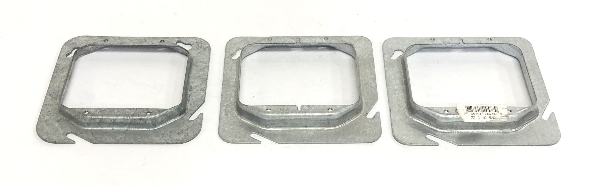 Steel City Square Receptacle Cover 72 C 18 5/8 [Lot of 3] USED