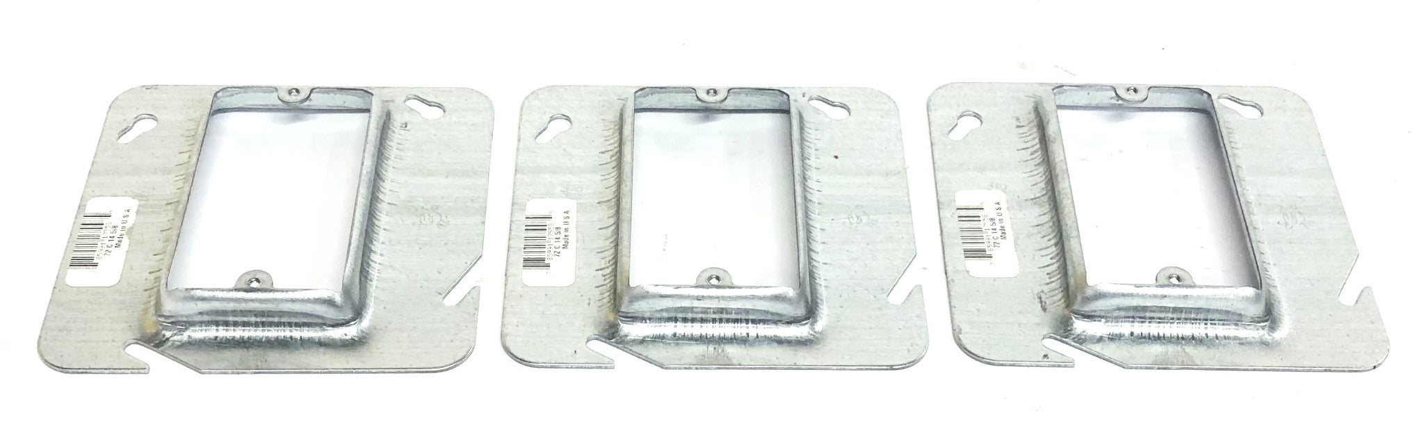 Steel City Square Receptacle Cover 72 C 14 5/8 [Lot of 3] NOS