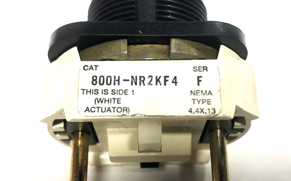 Unbranded Ser. F Selector Switch 800H-NR2KF4 USED
