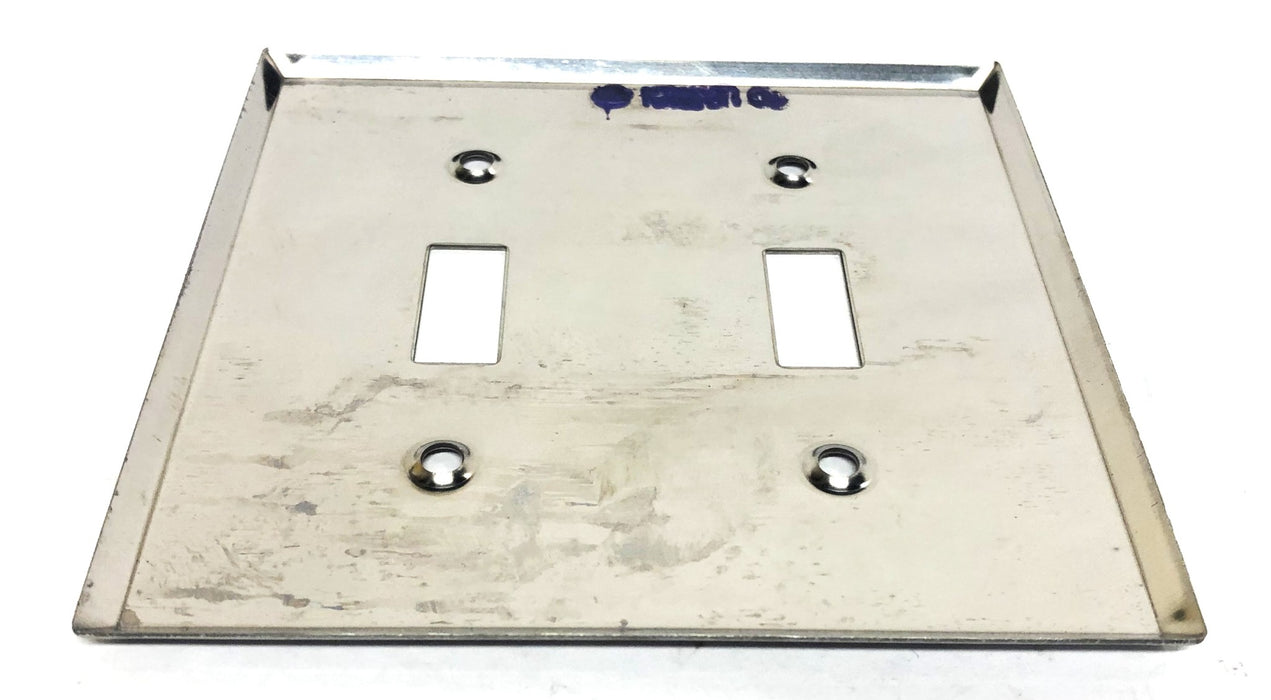 Leviton 2 Gange Toggle Switch Wallplate 84009 [Lot of 4] NOS