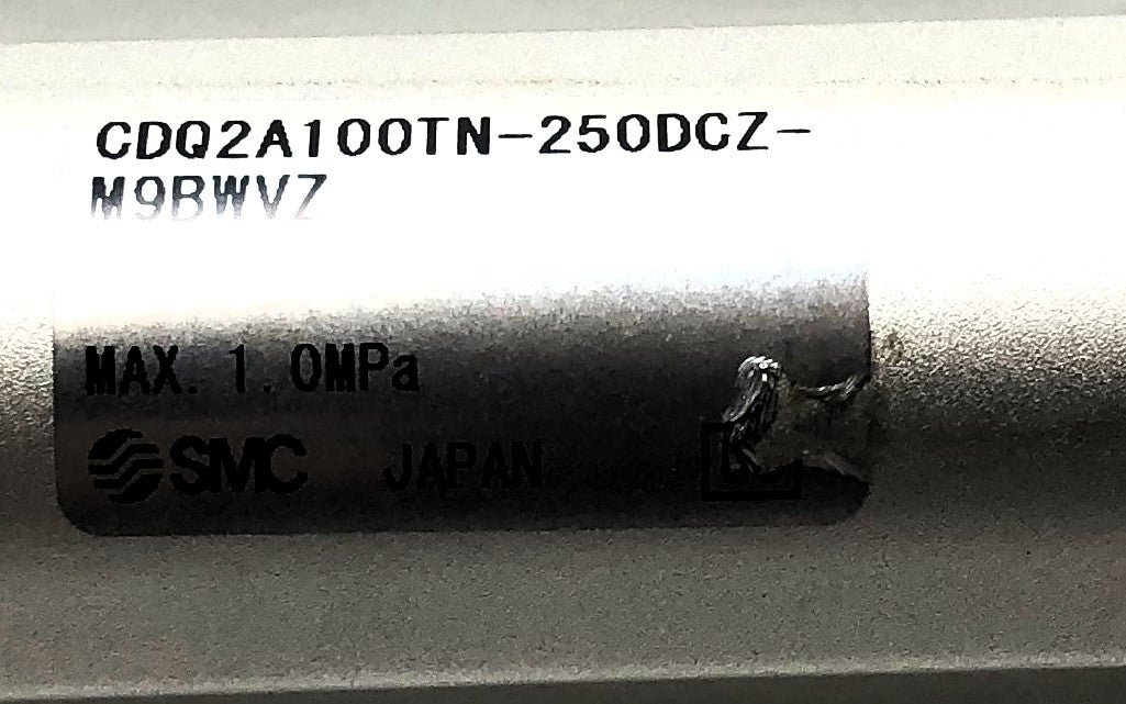 SMC Double Acting Single Rod Pneumatic Cylinder CDQ2A100TN-250DCZ-M9BWVZ NOS