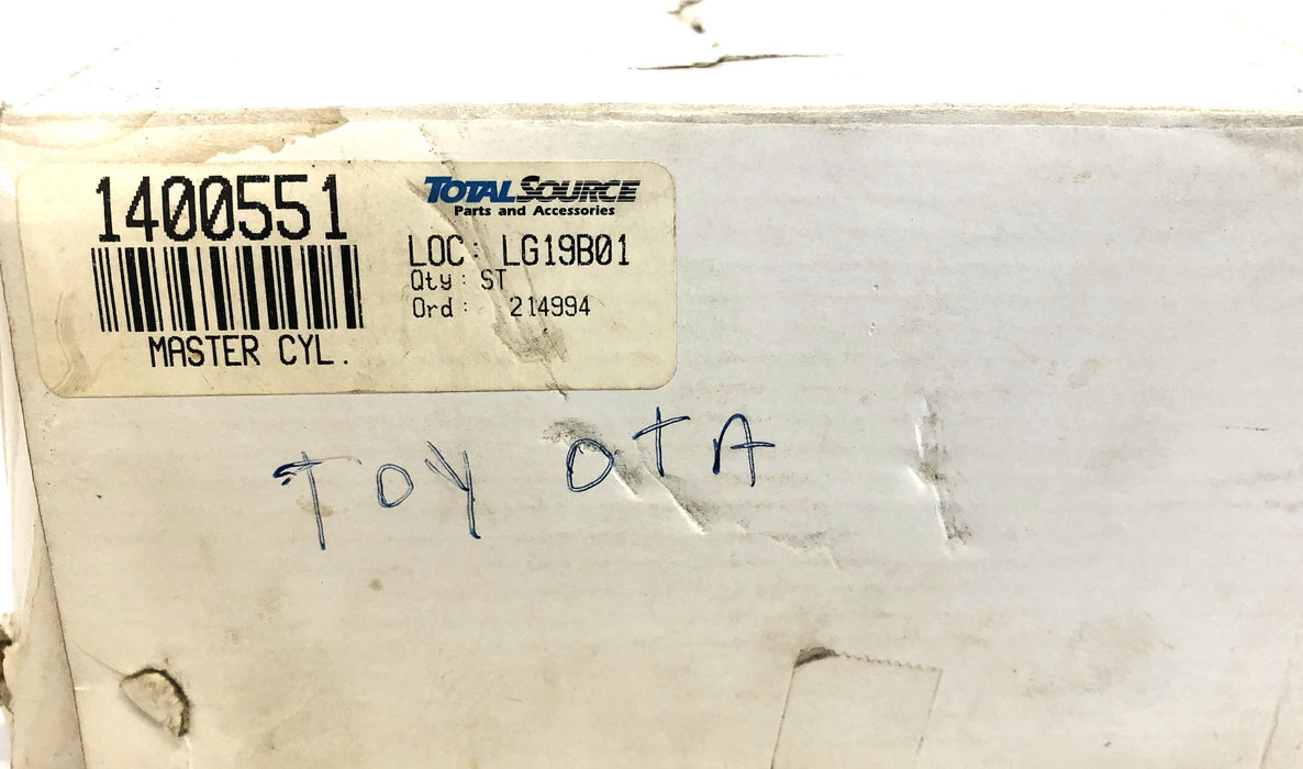 Total Source Master Cylinder TY47530-U2100-71 NOS