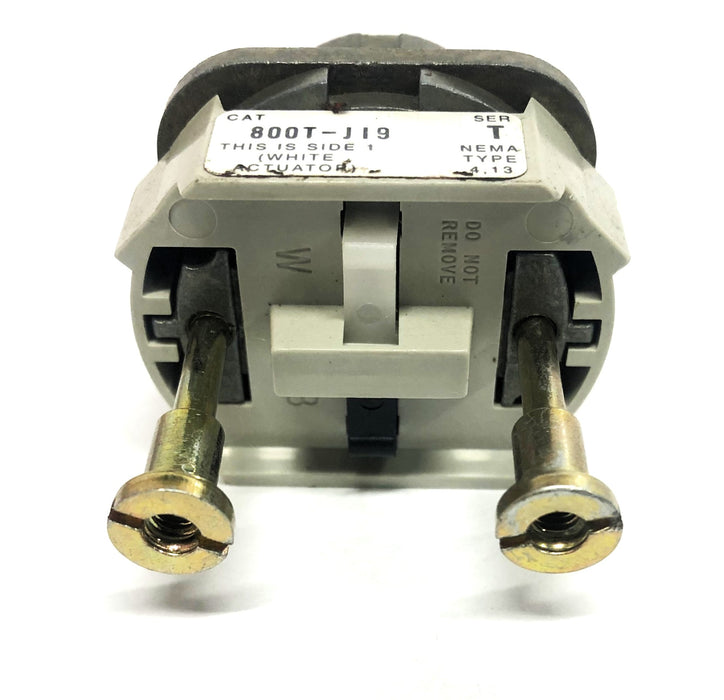 Unbranded Ser. T Selector Switch 800T-J19 USED