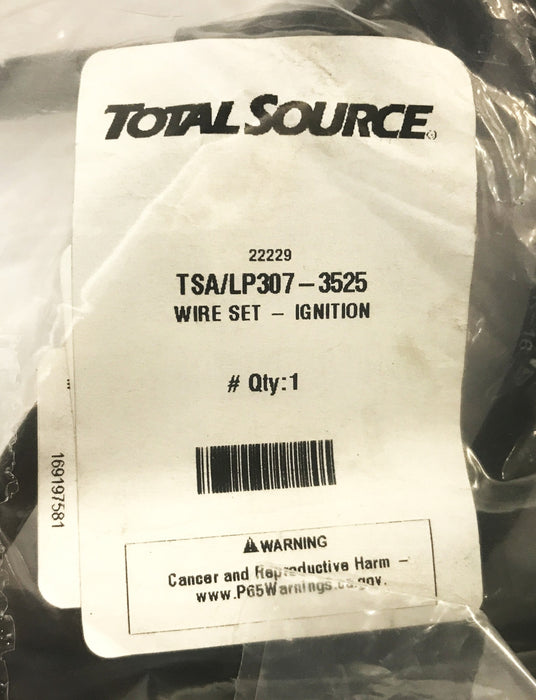 Total Source Ignition Wire Set LP307-3525 NOS