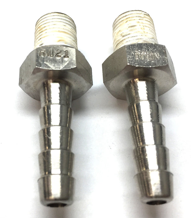 Dixon 316 Stainless Steel 3/8" Male Insert RN21 [Lot of 2] NOS