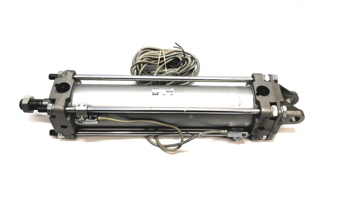 SMC End Lock Pneumatic Cylinder CDBA2D63-240-HN-A53Z NOS