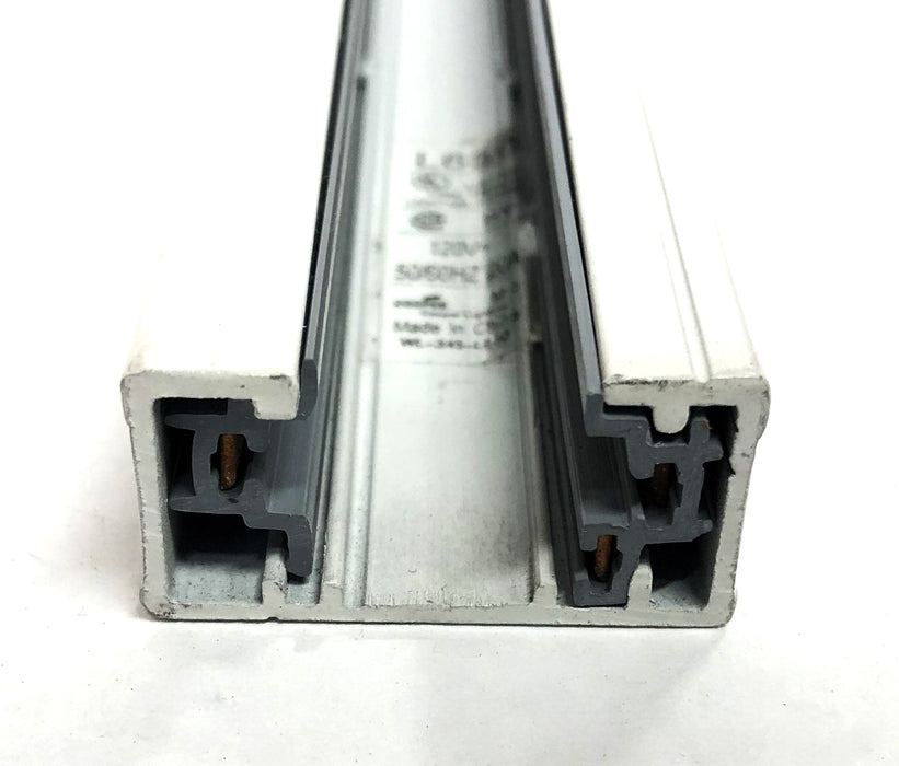 Cooper Lighting HALO Power-Trac 2 Foot White 120V 50/60Hz 20A Track L-650P NOS