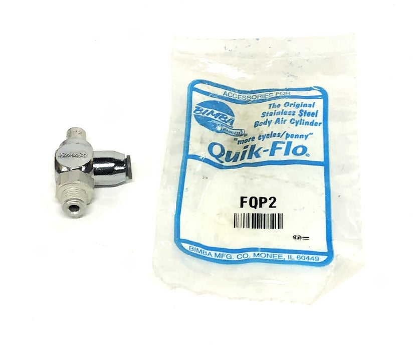 Bimba Quik-Flo 1/4 Inch Flow Control Valve FQP2 NOS