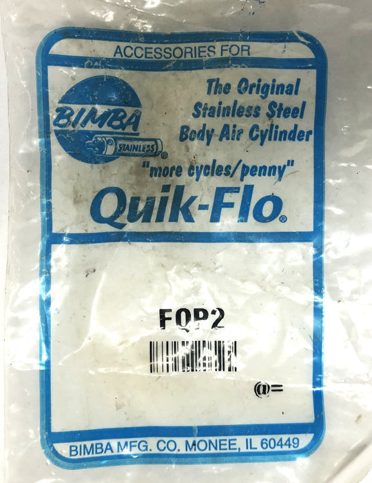 Bimba Quik-Flo 1/4 Inch Flow Control Valve FQP2 NOS