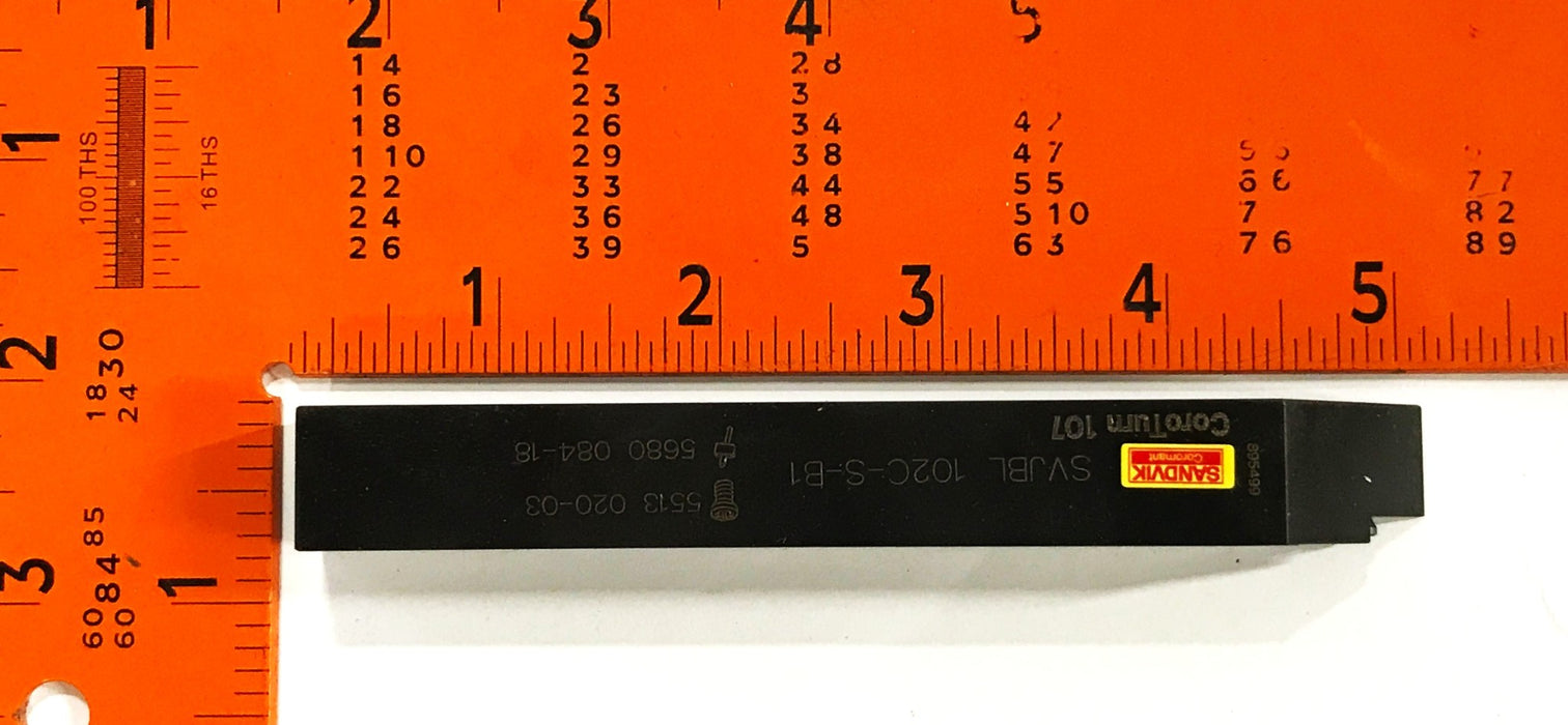 Sandvik Shank Tool SVJBL-102C-S-B1 NOS