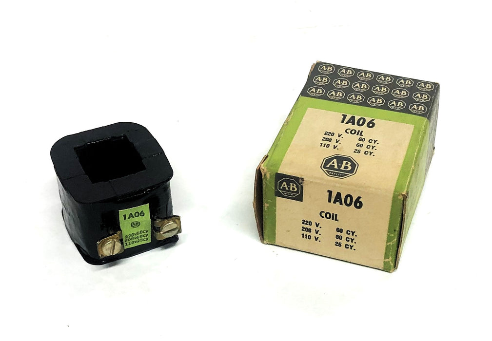 Allen-Bradley 220/208/110V 60//60/25CY Contactor Coil 1A06 NOS