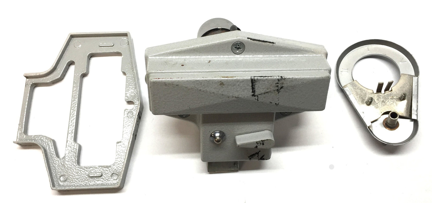 Simplex Metal Mechanical Pushbutton Auxiliary Lock with Thumbturn 340 USED