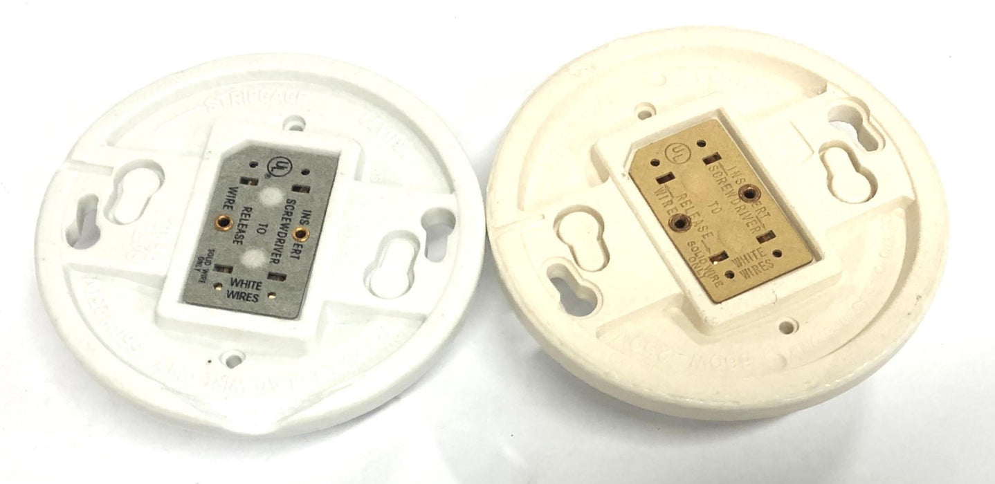 Leviton 660W 250V Keyless Porcelain Lamp Holder 9883 [Lot of 3] NOS