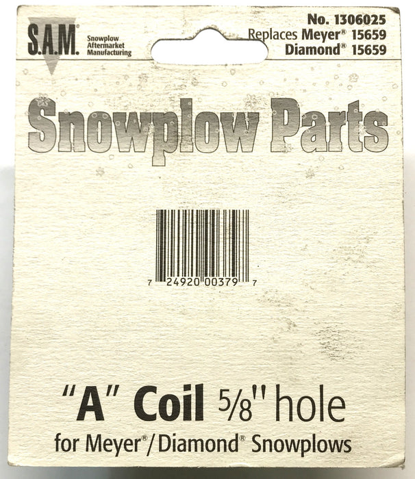 S.A.M. "A" Coil 5/8" Hole 1306025 [Lot Of 2] NOS