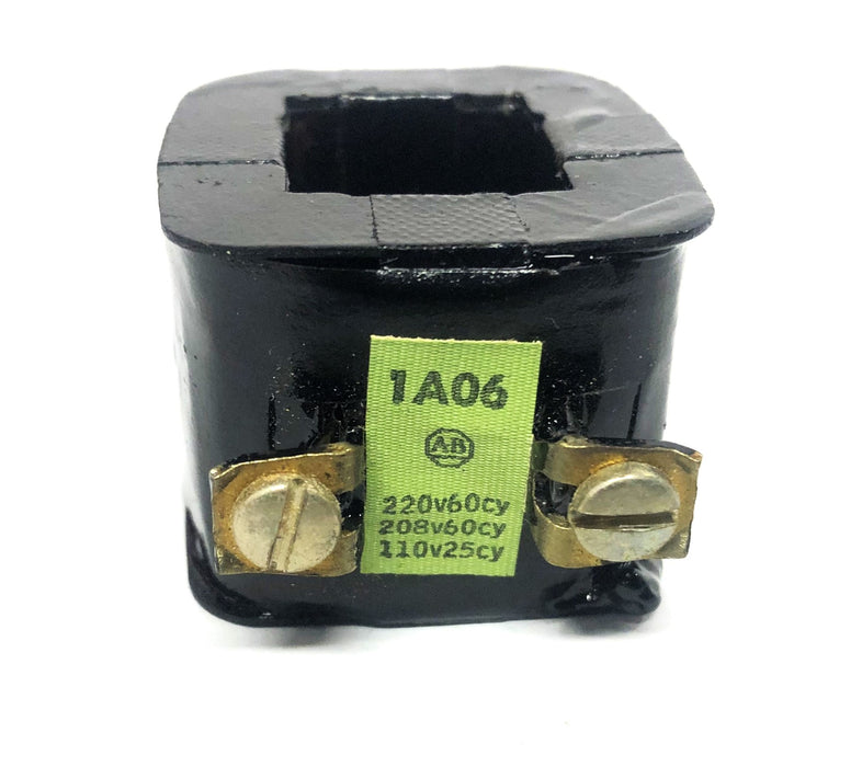 Allen-Bradley 220/208/110V 60//60/25CY Contactor Coil 1A06 NOS