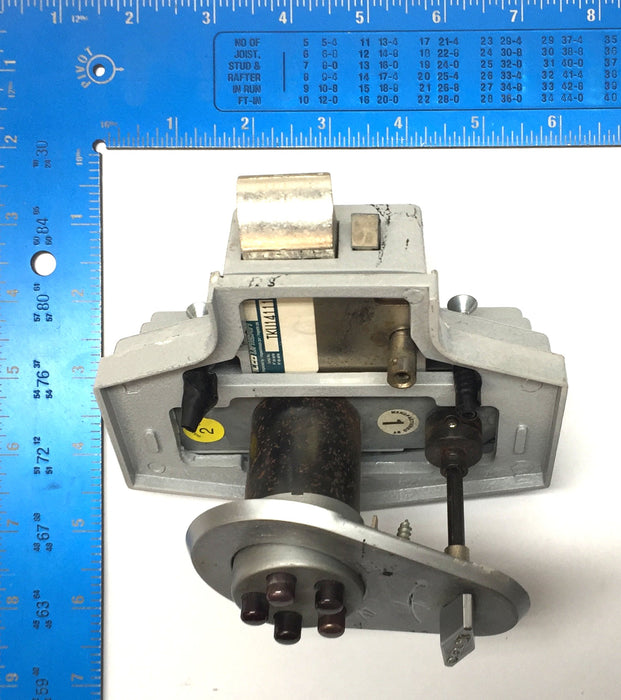 Simplex Metal Mechanical Pushbutton Auxiliary Lock with Thumbturn 340 USED