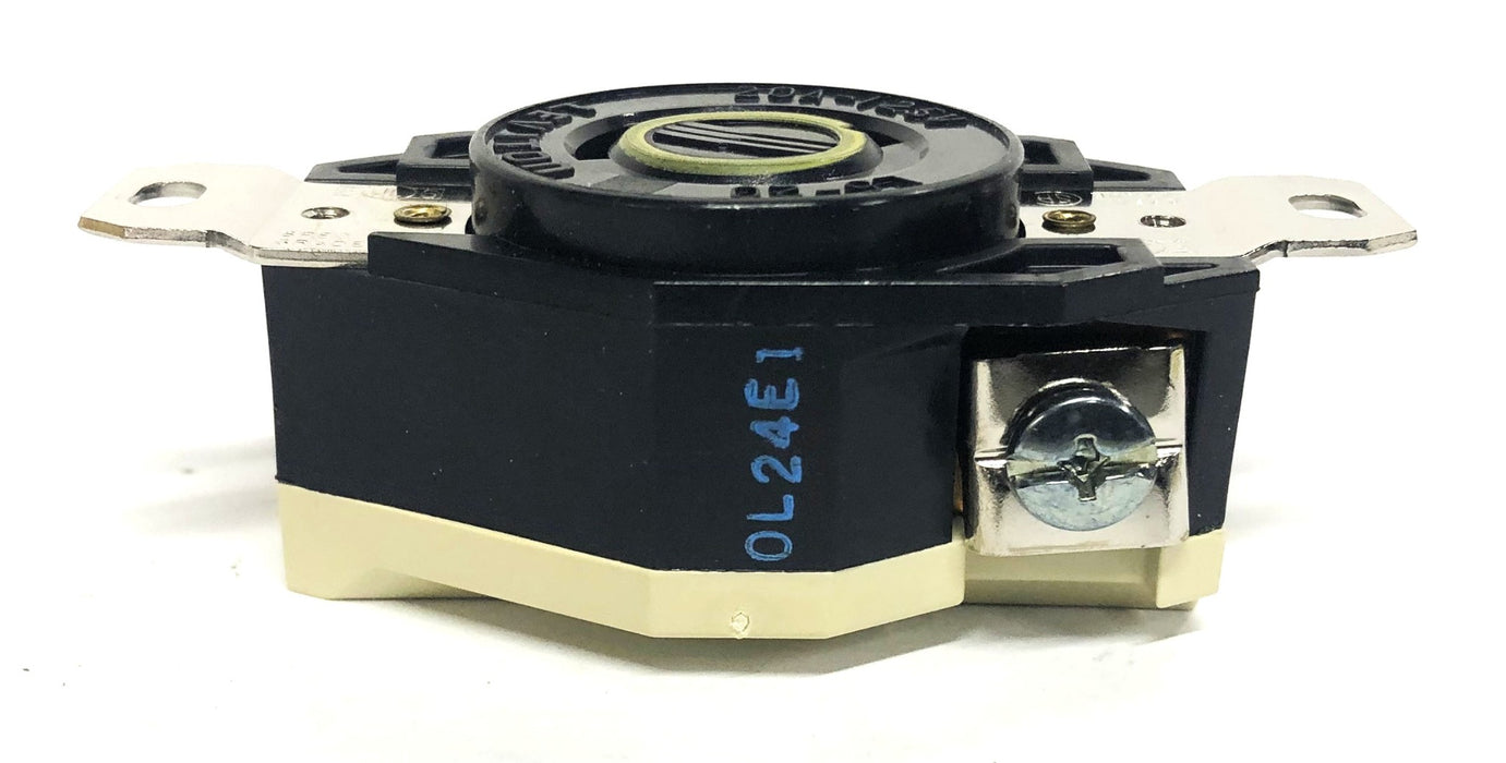 Leviton 20A-125V L5-20 Black Single Lock Device Receptacle 2310 [Lot of 4] NOS