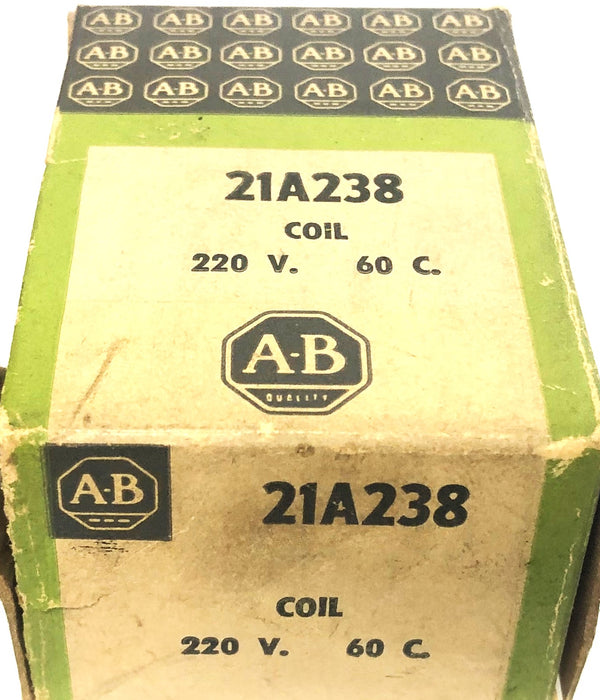 Allen-Bradley 220V 60C Contractor Coil 21A238 [Lot of 2] NOS