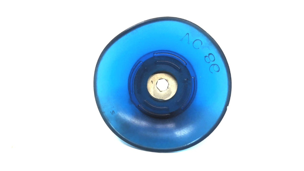 Vi-Cas Threaded Blue Vacuum Suction Cup VC-86 [Lot of 2] NOS