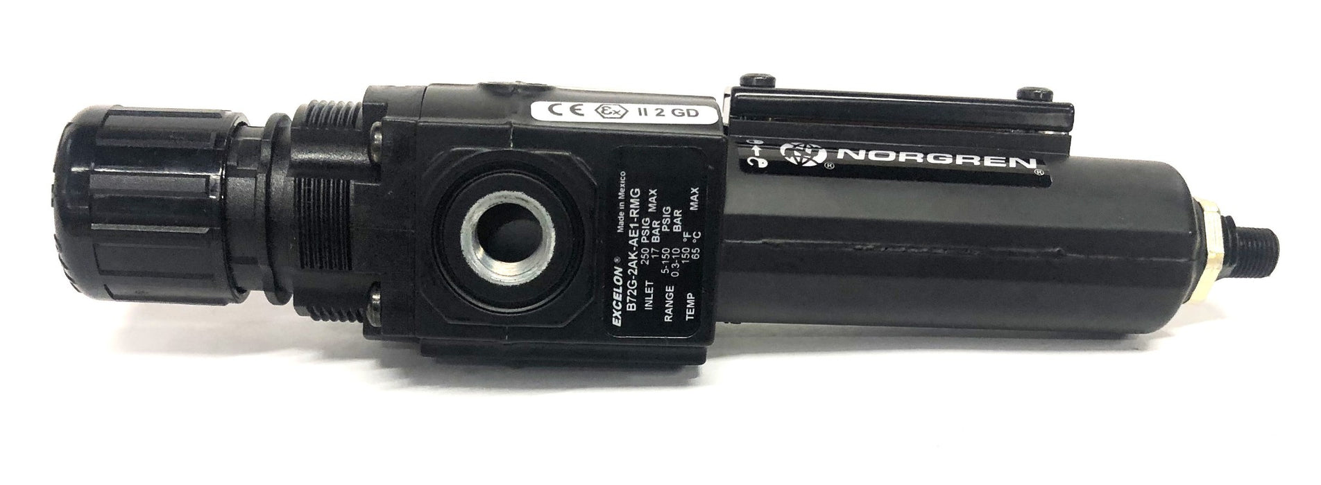 Norgren Excelon 1/4 Inch Filter/Regulator B72G-2AK-AE1-RMG NOS