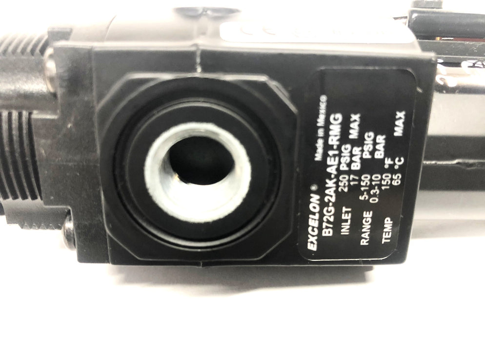 Norgren Excelon 1/4 Inch Filter/Regulator B72G-2AK-AE1-RMG NOS