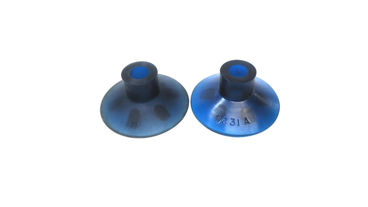 Vi-Cas Blue Vacuum Suction Cup VC-31A [Lot of 2] NOS