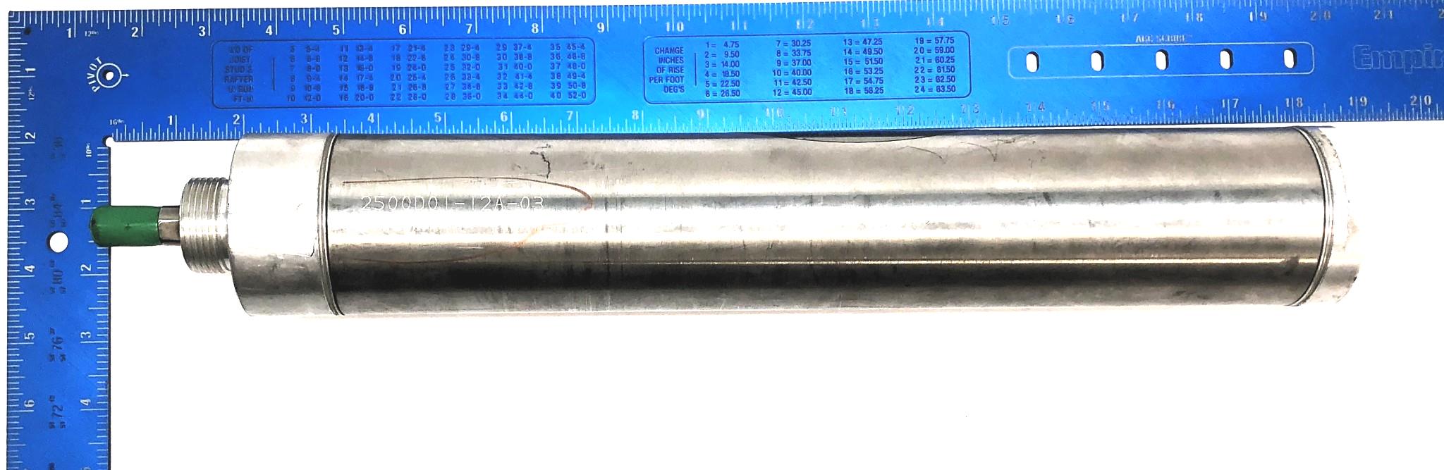Numatics Pneumatic Cylinder 2500D01-12A-03 NOS
