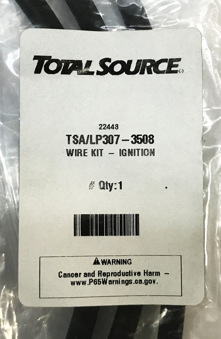 Total Source Ignition Wire Kit LP307-3508 [Lot of 2] NOS