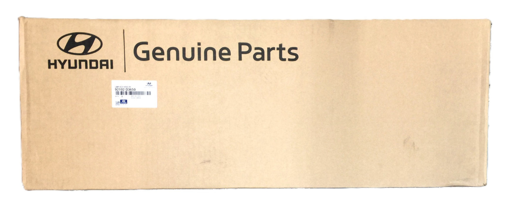 Hyundai Right-Hand Headlight Lamp Assembly 92102 D3650 *OEM Sealed* NOS