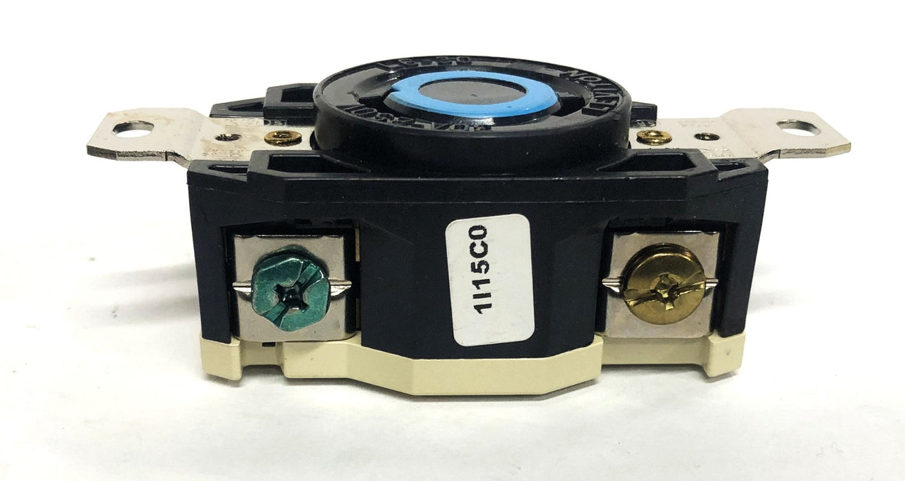Leviton 30A-250V L6-30 Black Single Lock Device Receptacle 2620 [Lot of 5] NOS