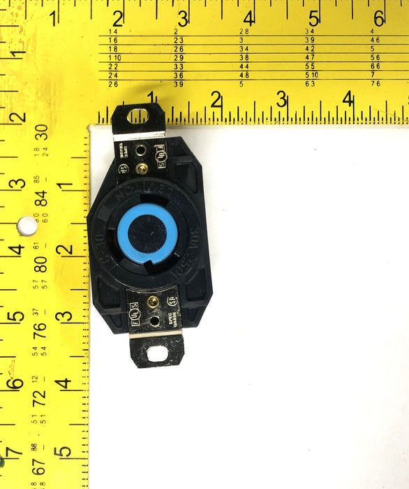 Leviton 30A-250V L6-30 Black Single Lock Device Receptacle 2620 [Lot of 5] NOS