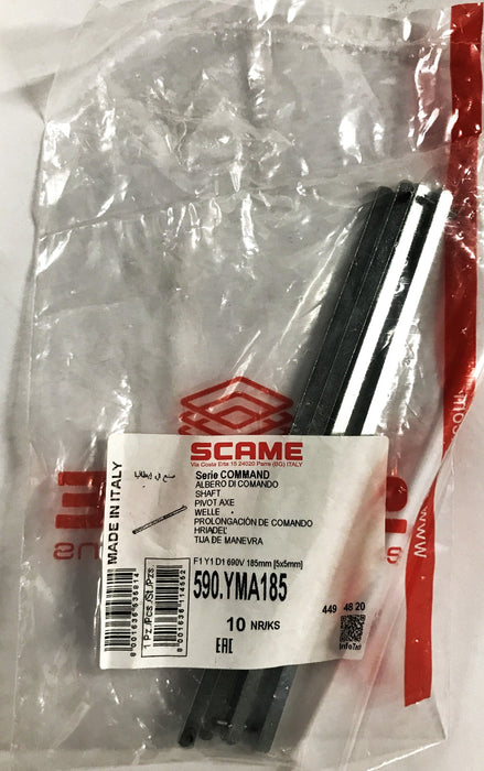 Scame Shafting Machine Part 590-YMA185 [Lot of 4] NOS