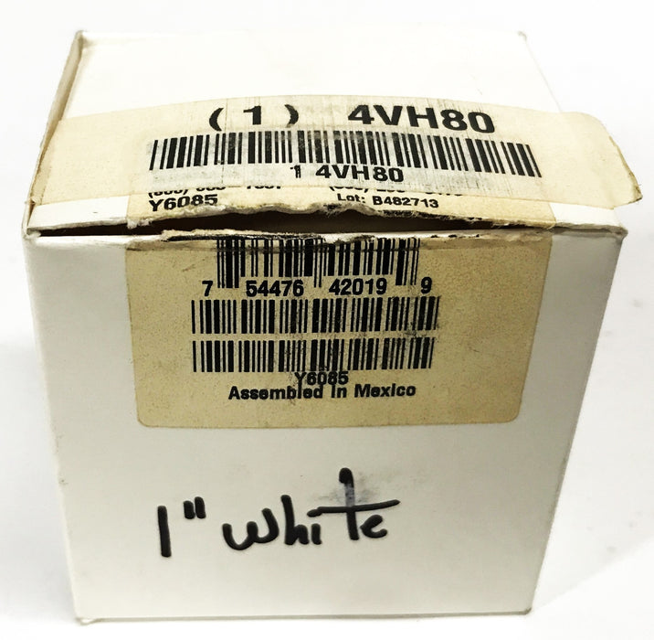 Brady Vinyl Label Tape White 1 inch x 50 feet 42019 NOS