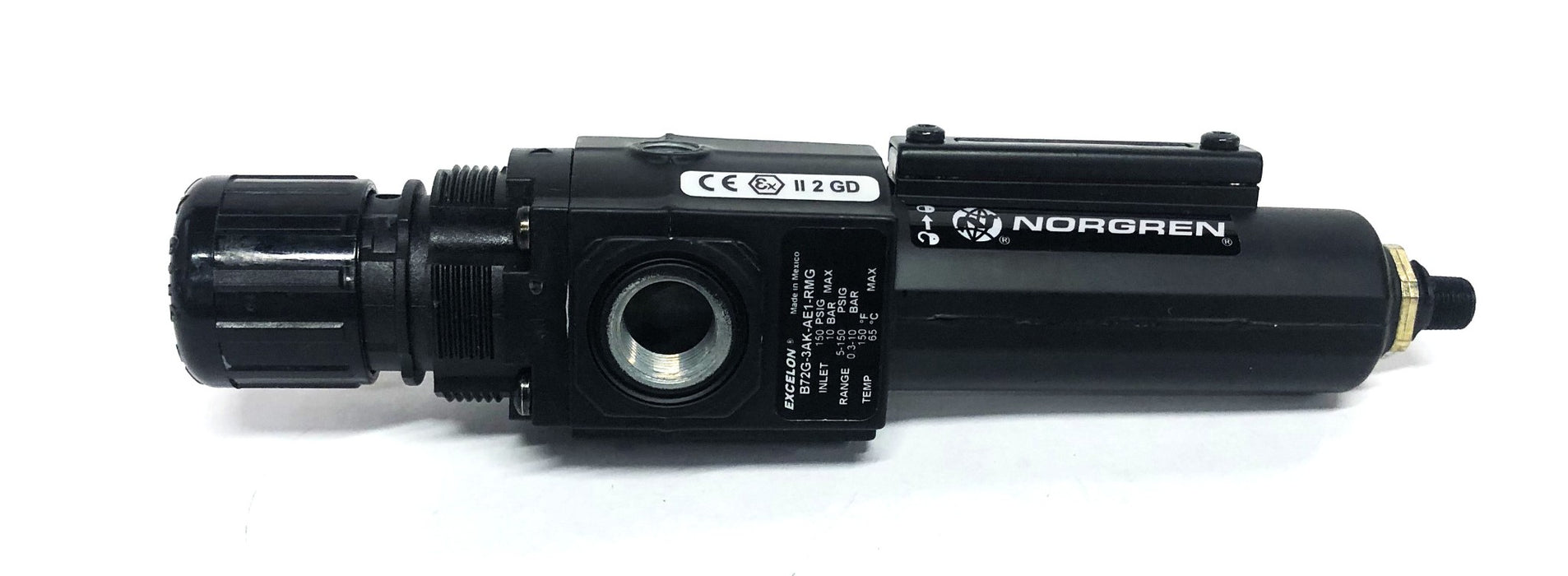 Norgren Excelon 3/8 Inch Filter/Regulator B72G-3AK-AE1-RMG NOS