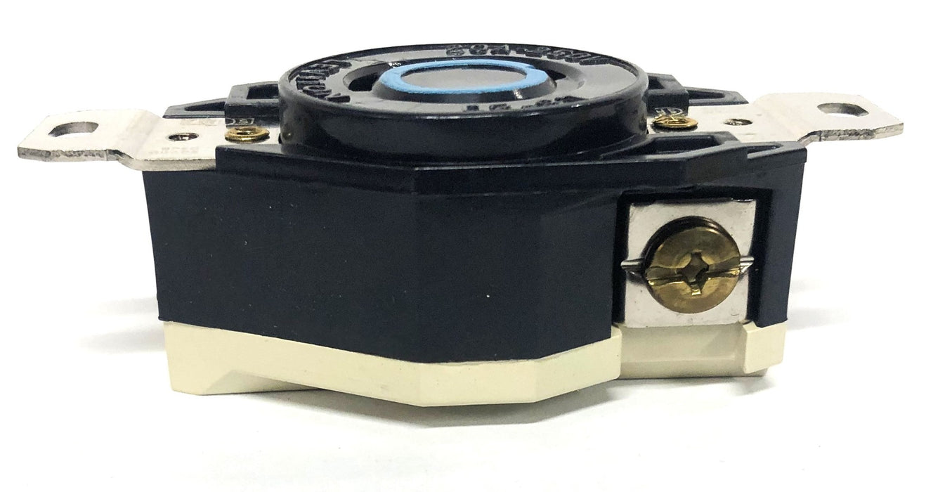 Leviton 20A-250V L6-20 Black Single Lock Device Receptacle 2320 [Lot of 5] NOS