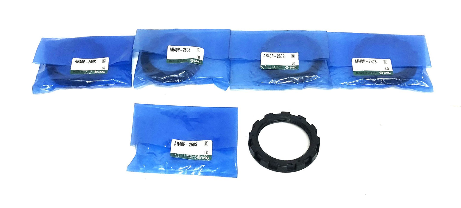SMC Panel Mount Nut AR40P-260S [Lot of 5] NOS