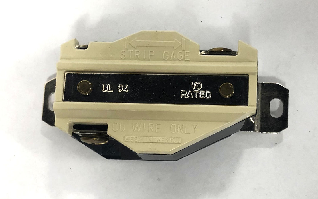 Leviton 20A-250V L6-20 Black Single Lock Device Receptacle 2320 [Lot of 5] NOS