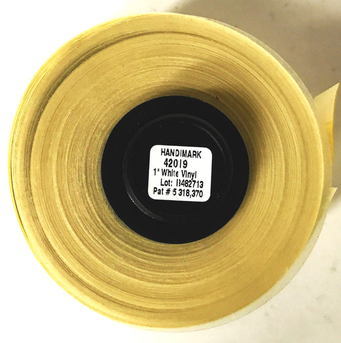 Brady Vinyl Label Tape White 1 inch x 50 feet 42019 NOS