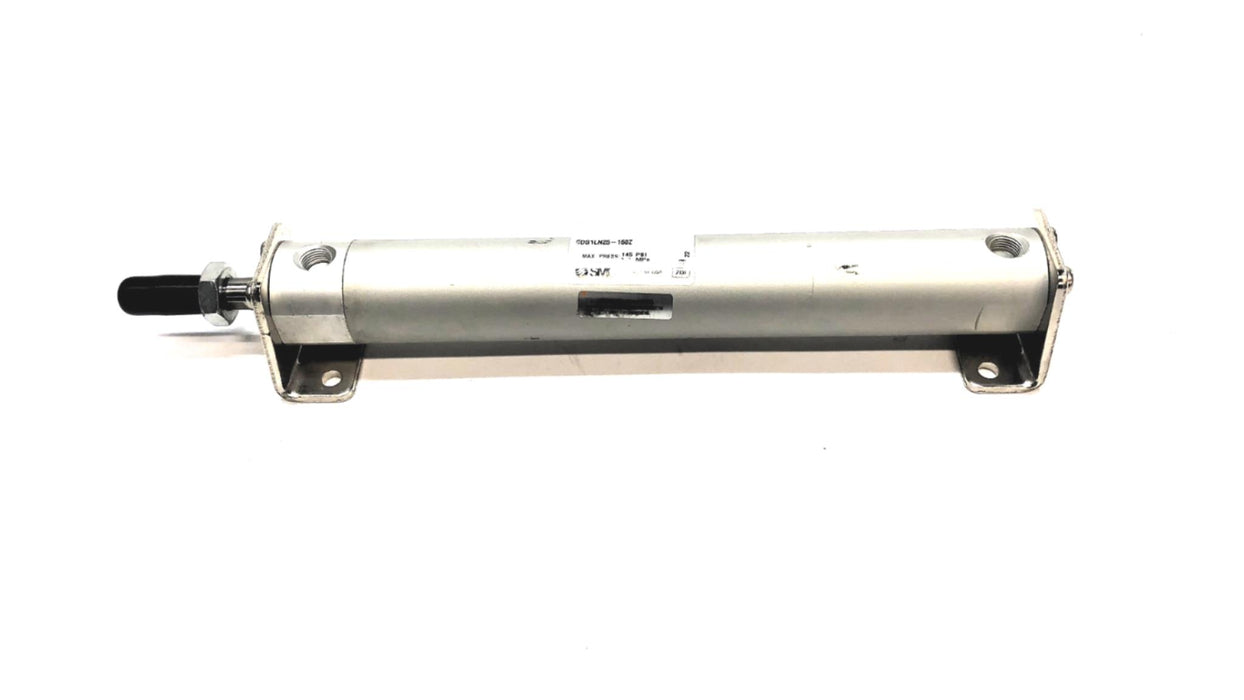 SMC 145PSI Max Press Pneumatic Cylinder CDG1LN25-150Z USED