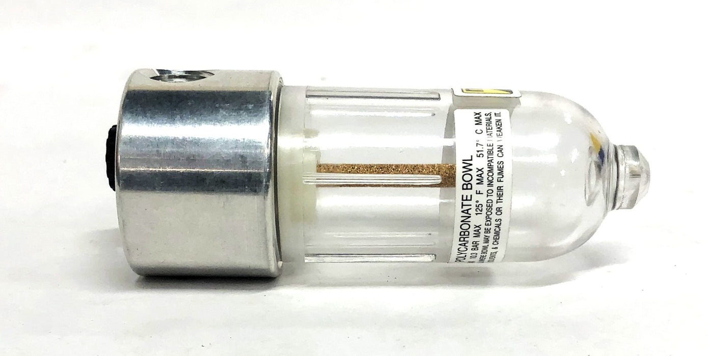 Master Pneumatics 150PSI 125F Mini Lubricator L50-Y-2 NOS