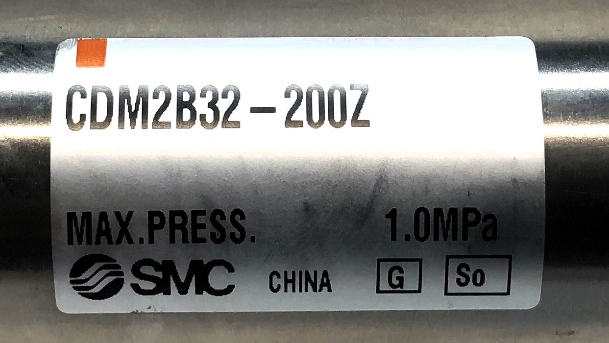 SMC Round Body Pneumatic Cylinder CDM2B32-200Z NOS