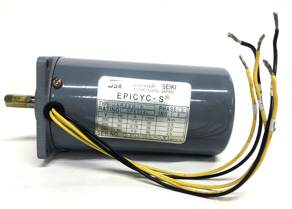 SSK UARSEG-5 Phase 3 Servo Motor EPICYC-S NOS