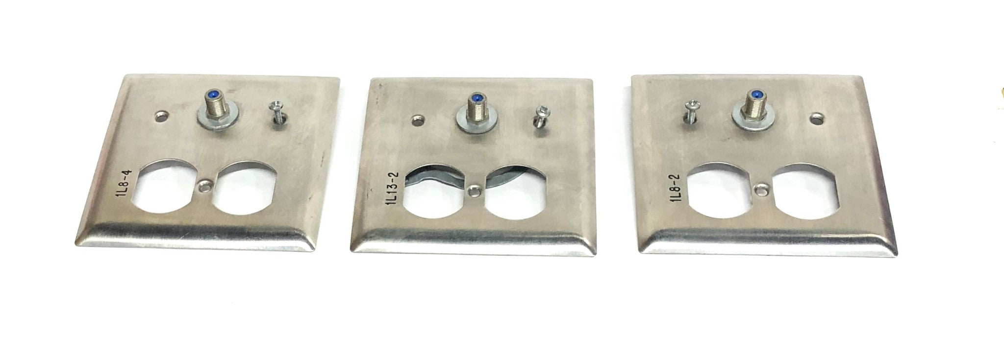 Unbranded Combination Face Plate 1L8-2 [Lot of 3] NOS