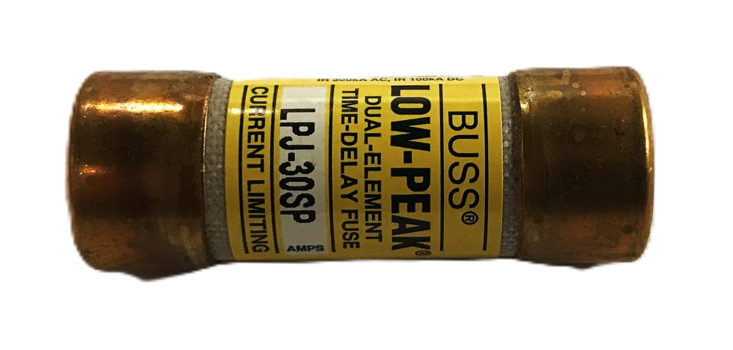 Cooper Bussmann Duel-Element Time-Delay Fuse LPJ-30SP [Lot of 9] NOS