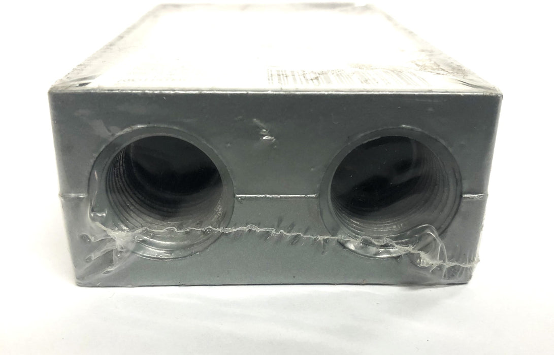 Red-Dot Silver 4-Hole 1/2 Inch Box Extension IHE4-1 NOS
